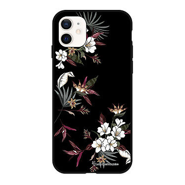 LaCoqueFrançaise Coque iPhone 12 Mini Silicone Liquide Douce Fleurs Sauvages