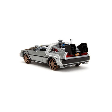 Acheter Retour vers le Futur III - Réplique métal 1/24 DeLorean Time Machine Railroad Wheels