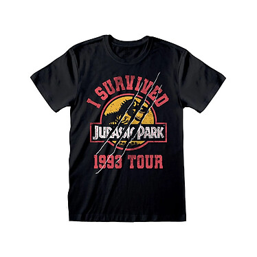 Jurassic Park - T-Shirt I Survived 1993 - Taille S