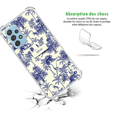 Avis LaCoqueFrançaise Coque Samsung Galaxy A52 Silicone antichocs Solides coins renforcés  transparente Motif Botanic Rêve