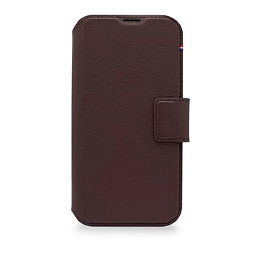 Avis Decoded Folio en cuir pour iPhone 14 Plus Marron