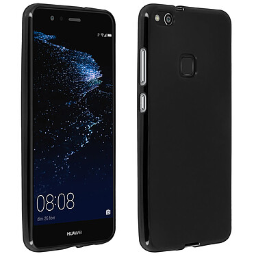 Avizar Coque Huawei P10 Lite Protection Silicone Gel Mat Noir