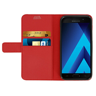 Avis Avizar Housse Clapet Portefeuille Samsung Galaxy A5 2017 - Rouge