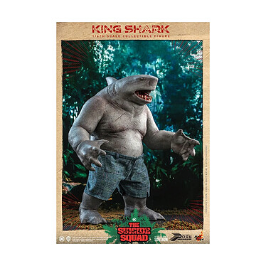 Suicide Squad - Figurine Movie Masterpiece 1/6 King Shark 35 cm pas cher