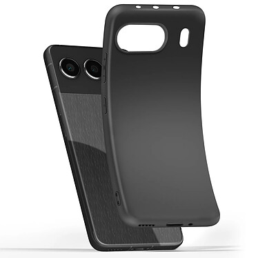 Avis 3mk Coque pour OnePlus Nord 4 Antichoc Souple Mat Noir