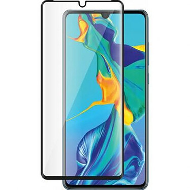 BigBen Connected Protège écran pour Huawei P30 Anti-rayures en Verre Trempé 2.5D Noir transparent