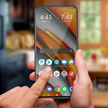 Avizar Film Écran Xiaomi Poco F3 / Xiaomi Mi 11i Verre Trempé 9H Biseauté pas cher