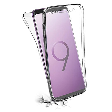 Avis Evetane Coque Samsung Galaxy S9 Plus 360 intégrale transparente Motif Chat Lignes Tendance