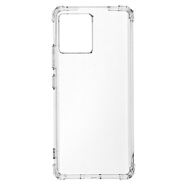 Avizar Coque pour Motorola Moto G72 Silicone Gel Coins Renforcés  Transparent