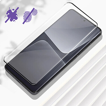 Acheter Avizar Verre Trempé pour Xiaomi 13 Pro Dureté 9H Bords Incruvés  contour noir