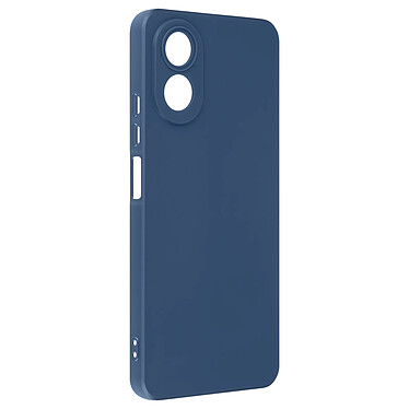 Avizar Coque pour Oppo A38 4G Silicone Finition Mate Soft Touch Bleu Nuit