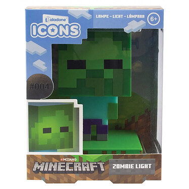 Avis Minecraft - Veilleuse 3D Icon Zombie