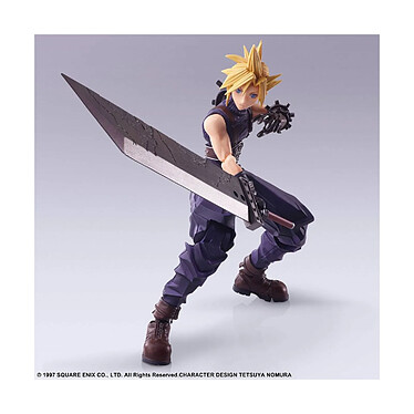 Final Fantasy VII - Figurine Bring Arts Cloud Strife 15 cm pas cher