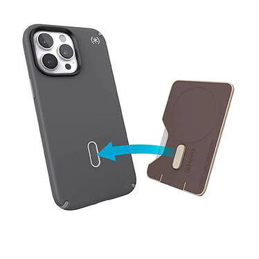 Avis Speck ClickLock Wallet Compatible avec le MagSafe Beige