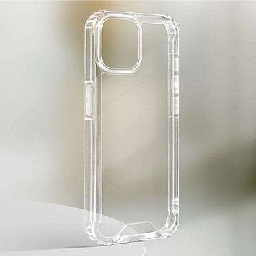 Avizar Coque pour iPhone 15 Dos Rigide Coins Bumper Antichoc  Transparent pas cher