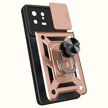 Avis Avizar Coque pour Xiaomi 13 avec Cache caméra et Bague Support Vidéo  Rose Gold