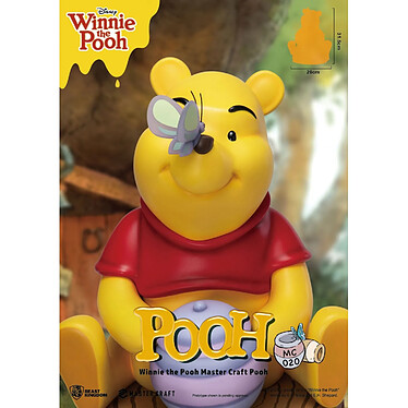 Disney - Statuette Master Craft Winnie l'ourson 31 cm pas cher