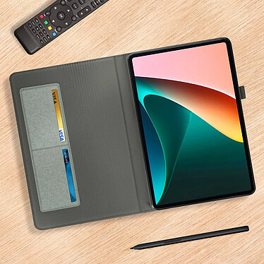 Acheter Avizar Housse Xiaomi Pad 5 et Pad 5 Pro Rangements Cartes Fonction Support Gris