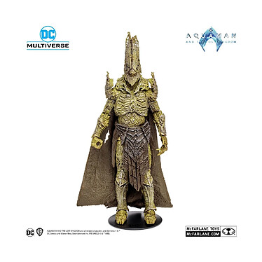 Aquaman et le Royaume perdu - Figurine DC Multiverse King Kordax 18 cm pas cher