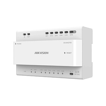 Hikvision - Switch IP 2 fils pour portier vidéo DS-KD8003-IME2