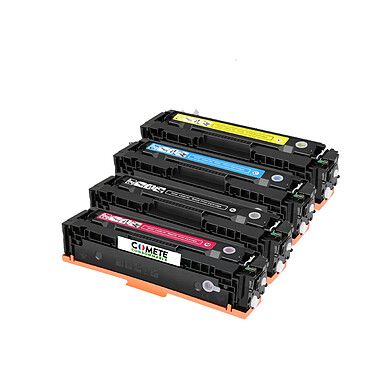 COMETE - HP 415X - Pack de 4 Toners Compatibles HP - Couleur et Noir - Marque française