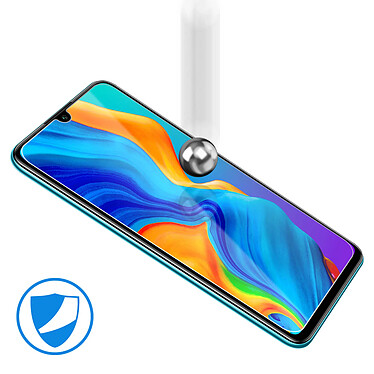 Blue Star Film Huawei P30 Lite Protection Écran Verre trempé 9H Antichoc  Transparent pas cher