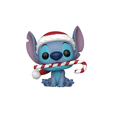 Disney - Figurine POP! Holiday Stitch avec confiserie 9 cm