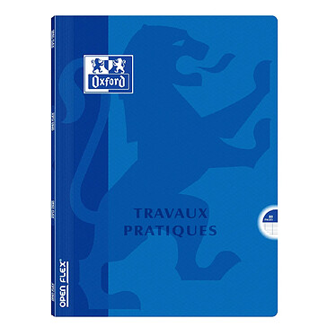 Avis Oxford Cahier TP OPENFLEX 24x32 cm 40 p Seyès 90g + 40 p unies 120g coloris aléatoire