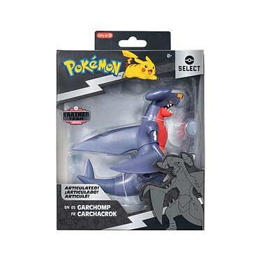 Avis Pokémon - Figurine Select Carchacrok 15 cm