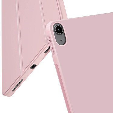 Avizar Étui pour iPad Air 11 2024 Clapet Pliable Support Multipostions Rose Poudré pas cher