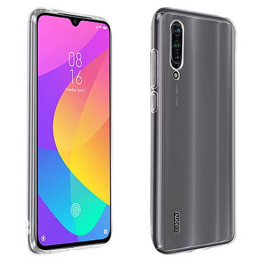 Avizar Coque Xiaomi Mi 9 Lite Rigide et Film Écran Verre Trempé 9H