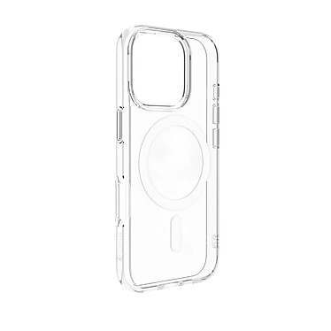 Avis Muvit Coque pour iPhone 16 Pro MagSafe Contours Renforcés Antichocs 2M OFG Transparent