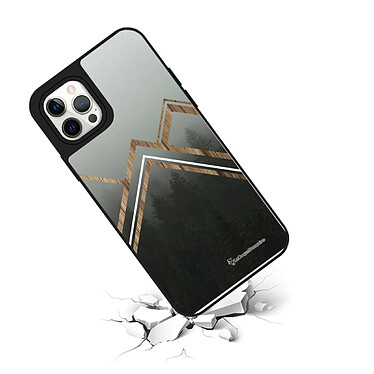 Avis LaCoqueFrançaise Coque iPhone 12/12 Pro miroir Trio Forêt Design