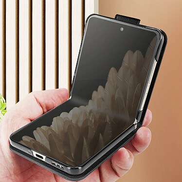 Avis Avizar Coque pour Oppo Find N2 Flip Clapet avec Languette Magnétique  Noir