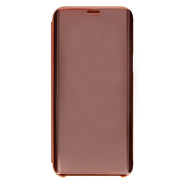 Avizar Housse Clapet Translucide Samsung Galaxy S8 Plus - Design Effet Miroir - Rose