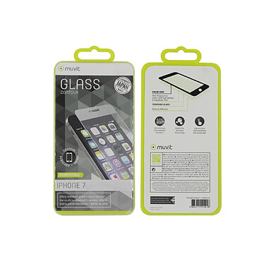 Avis Muvit Verre de protection d'écran pour Apple iPhone SE / 8 / 7 / 6S / 6 Antichoc Argent