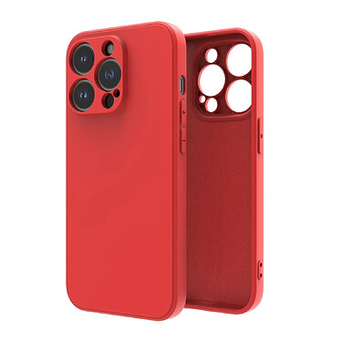 Avis Myway Coque pour iPhone 14 Pro Smoothie en TPU Rouge