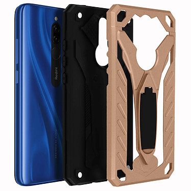 Avizar Coque Redmi 8 / 8A Bi-matière Antichoc Béquille Fonction Support pas cher