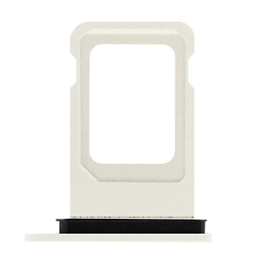 Clappio Tiroir Carte SIM de Remplacement pour Apple iPhone 13 Mini  Lumière Stellaire