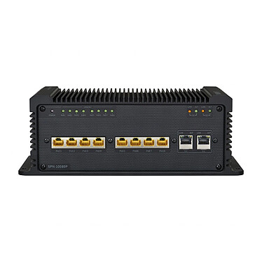 Hanwha - Switch PoE 8 ports pour caméras réseau - SPN-10080P