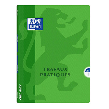 Avis Oxford Cahier TP OPENFLEX A4 40 p Seyès 90g + 40 p unies 120g coloris aléatoire