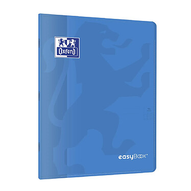 Acheter OXFORD Cahier Easybook agrafé 21x29.7cm 96 pages grands carreaux 90g bleu