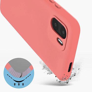 Avis Avizar Coque pour Xiaomi Redmi A1 et A2 Silicone Semi-rigide Finition Soft-touch Fine  rose