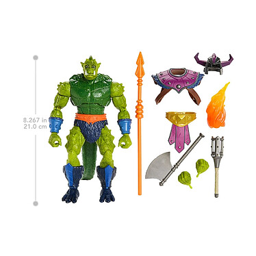 Avis Les Maîtres de l'Univers : New Eternia Masterverse - Figurine Deluxe Whiplash 21 cm