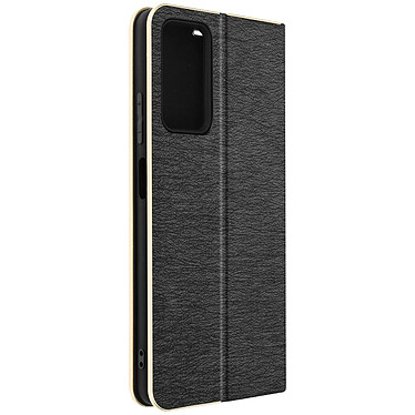 Avizar Étui pour Xiaomi Redmi Note 11 Pro 5G Porte-carte et Support vidéo  Noir et Doré