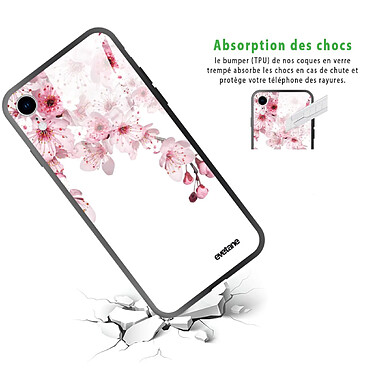 Avis Evetane Coque en verre trempé iPhone Xr Cerisier