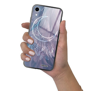 Evetane Coque en verre trempé iPhone Xr Lune Attrape Rêve pas cher