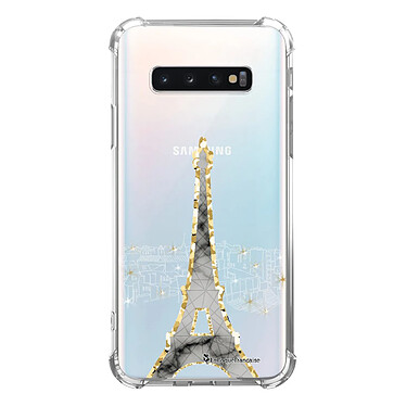 LaCoqueFrançaise Coque Samsung Galaxy S10 anti-choc souple angles renforcés transparente Motif Illumination de paris