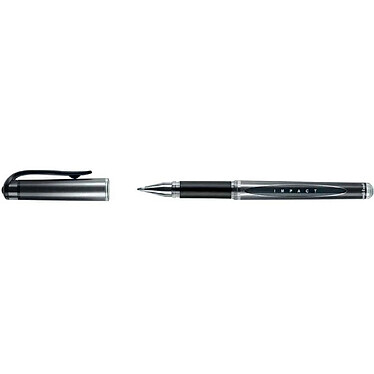 UNI-BALL Stylo roller encre gel Impact Broad UM-153S 1,0mm noir x 12