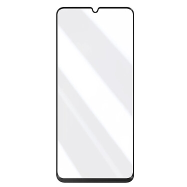 Avizar Verre Trempé pour Realme Note 50 Dureté 9H Anti-rayures Biseauté  Contour Noir